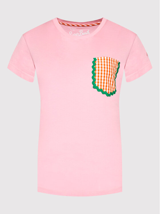 MC2 Saint Barth MC2 Saint Barth T-Shirt Nadir P NADI002 03281B Rosa Regular Fit