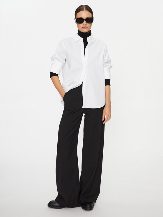 HUGO Hugo Ing The Essential 50496339 Fehér Regular Fit
