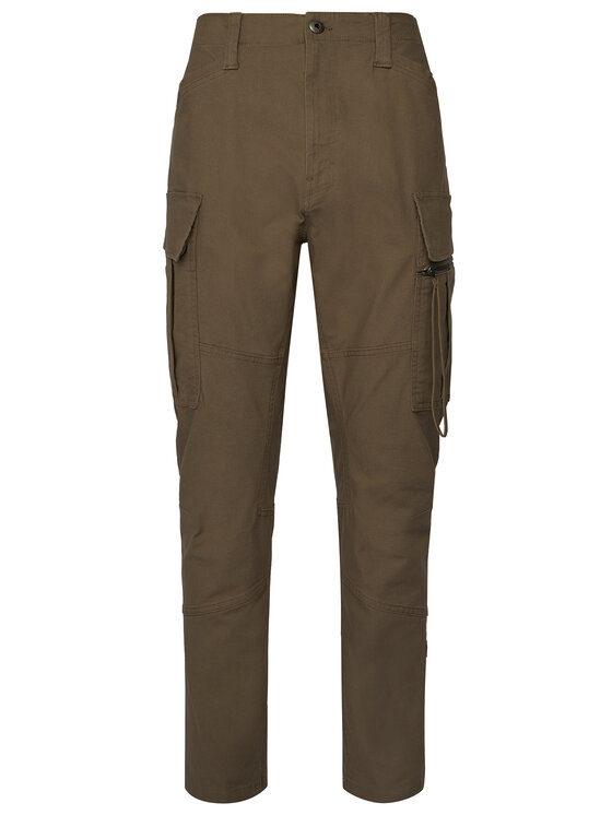 G-Star Raw G-Star Raw Pantaloni din material Zip Pocket 3D D24307-E172 Bej Skinny Fit