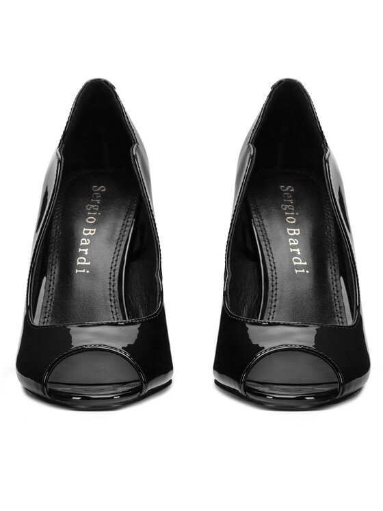 Sergio Bardi Sergio Bardi Pantofi cu toc subțire WYL3308-4Z-SB Negru