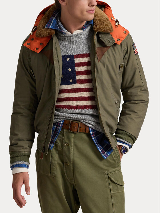 Polo RalphLauren｜JACKETS (710945493001) Polo Ralph Lauren Bomberjacke 710945493001 Grün Regular Fit