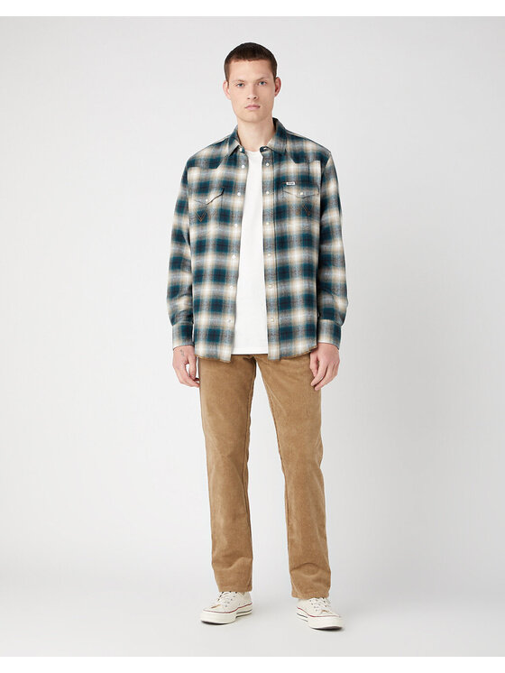 Wrangler Wrangler Camicia LS WESTERN SHIRT Multicolore Regular Fit