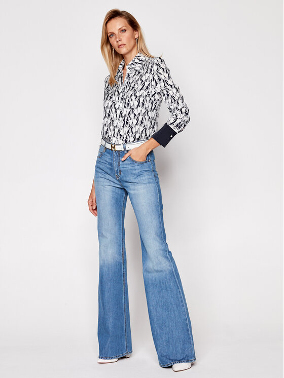Victoria Victoria Beckham Victoria Victoria Beckham Straight Leg Jeans 2420DJE002087A Blau Straight Leg