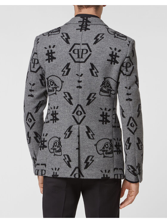 PHILIPP PLEIN PHILIPP PLEIN Sako 13623 Sivá Regular Fit