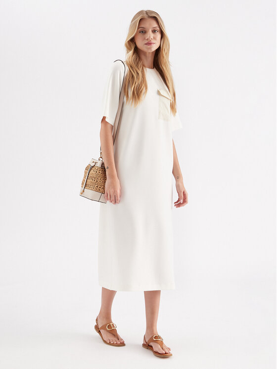 InWear InWear Vsakodnevna obleka Zev 30108202 Bela Straight Fit