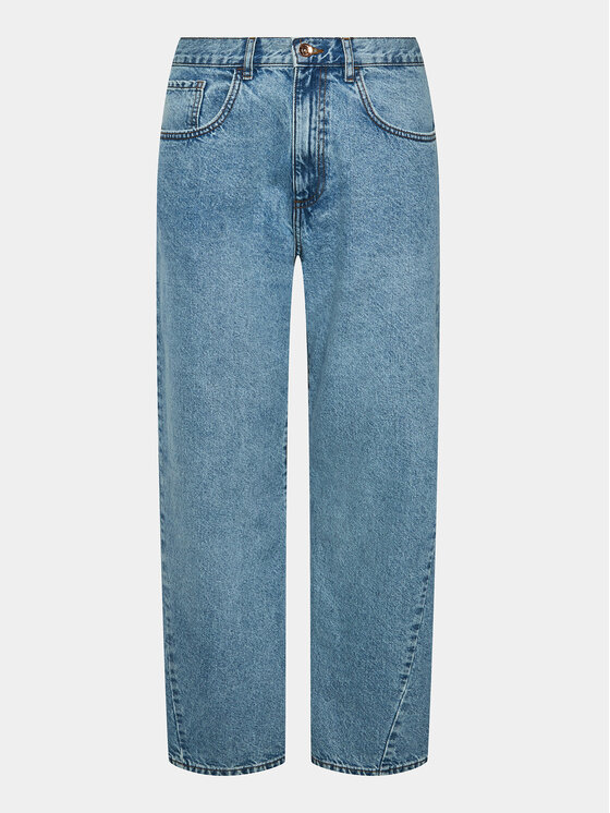 Redefined Rebel Džínsy 227046 Modrá Loose Fit