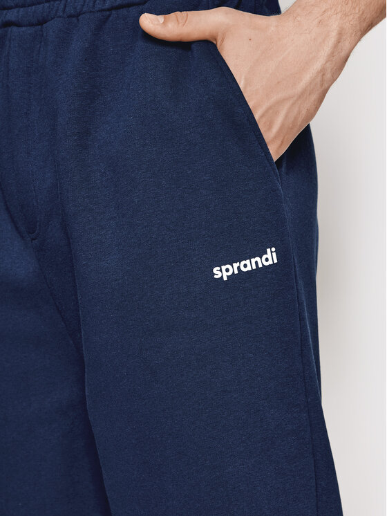 Sprandi Sprandi Spodnji del trenirke SP22-SJM002 Mornarsko modra Regular Fit