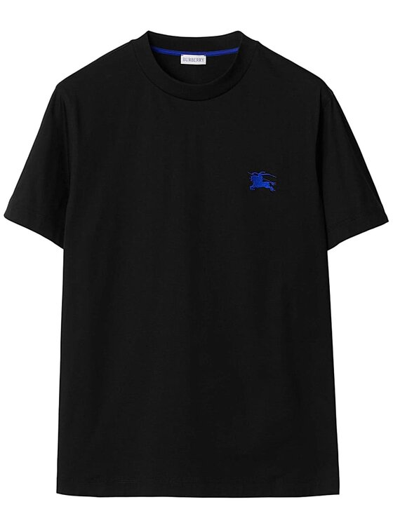 Burberry Burberry T-Shirt 8088298 Czarny Regular Fit