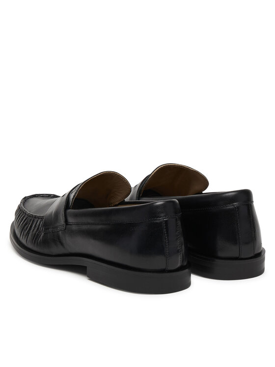 Calvin Klein Calvin Klein Lords Ess Rubber Loafer Wr Pol Lth HM0HM02171 Negru