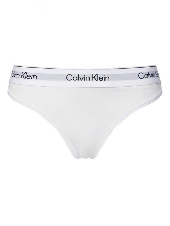 Calvin Klein Underwear Calvin Klein Underwear Chilot tanga LV00QF8518 Alb
