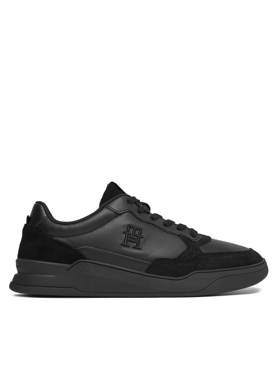 Tommy Hilfiger Tommy Hilfiger Sneakers Elevated Cupsole Lth Mix FM0FM04929 Schwarz