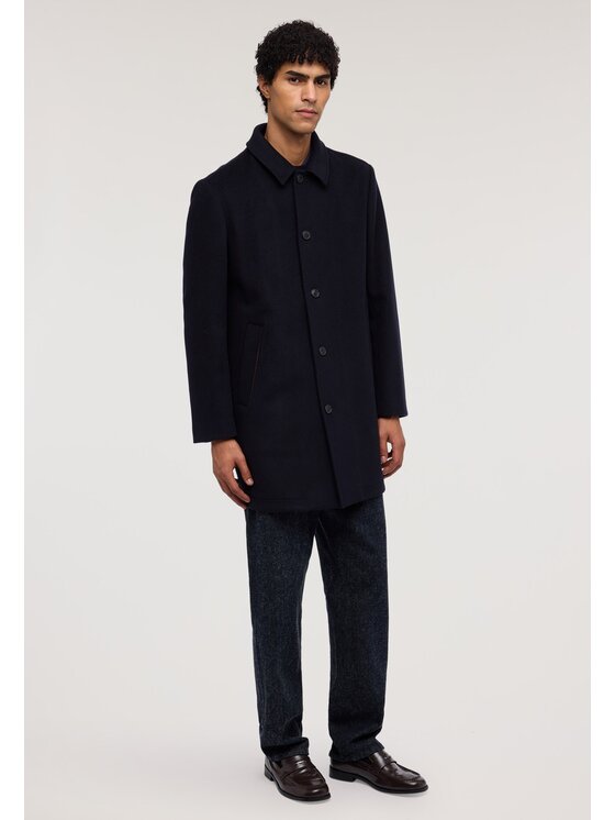 Trussardi Trussardi Cappotto invernale 0010M000014N0B4 Blu Over Fit