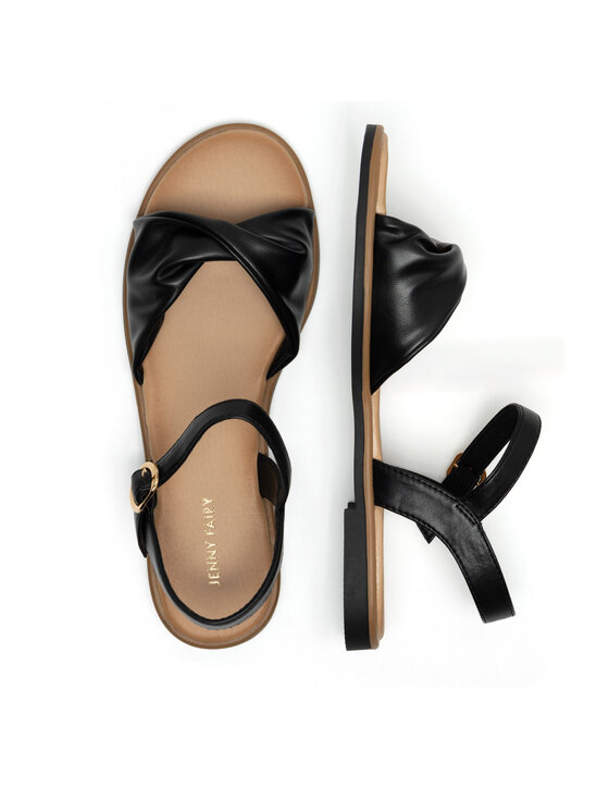 JENNY JENNY Sandale CHIKA WS250723-1 Negru