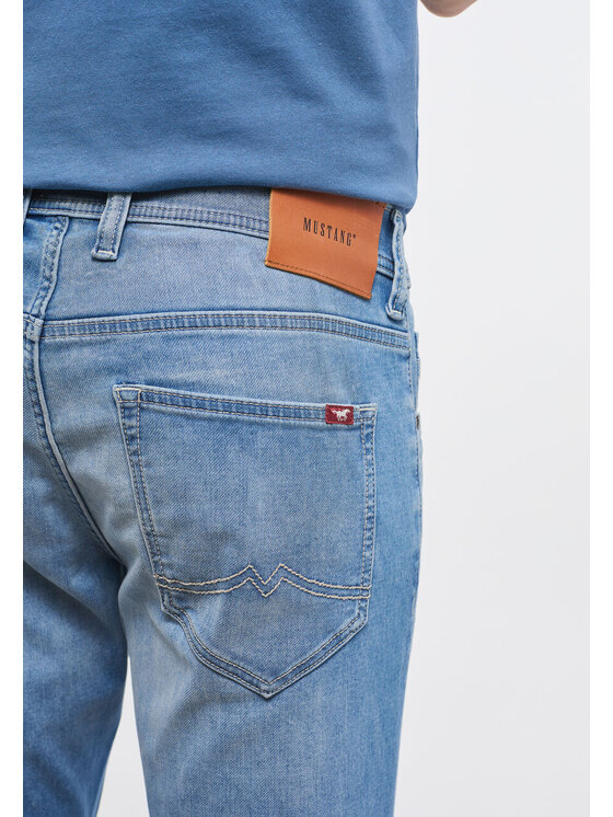 Mustang Mustang Jeansy OREGON TAPERED Niebieski Slim Fit