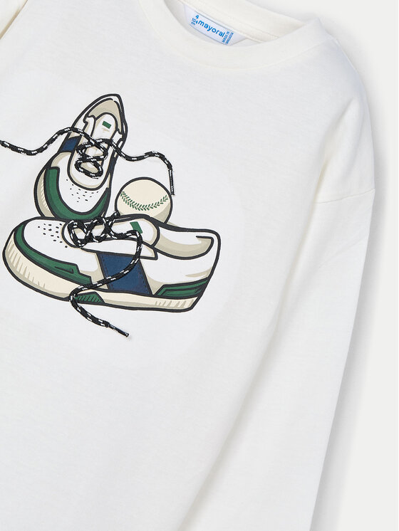 Mayoral Mayoral Blūze 4040 Écru Regular Fit