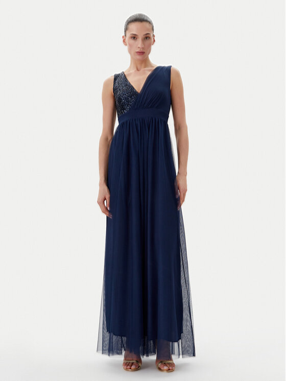 Rinascimento Rinascimento Abendkleid CFC0123704003 Dunkelblau Regular Fit