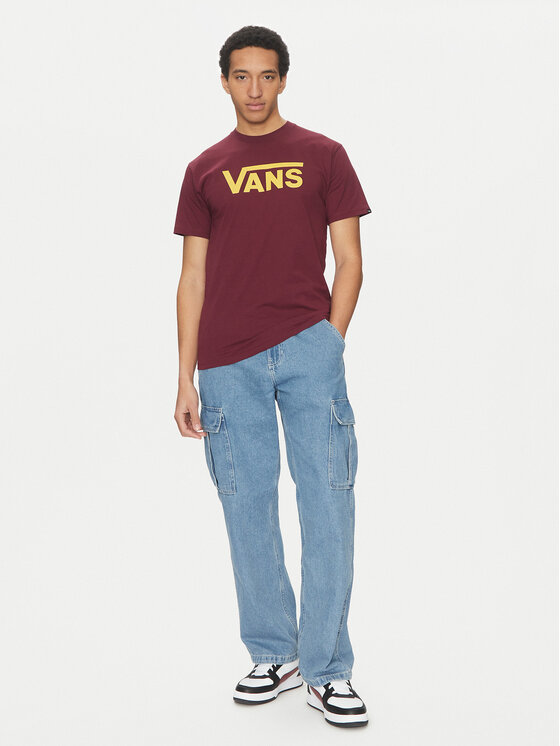 Vans Vans Tričko Classic VN000GGG Bordová Regular Fit