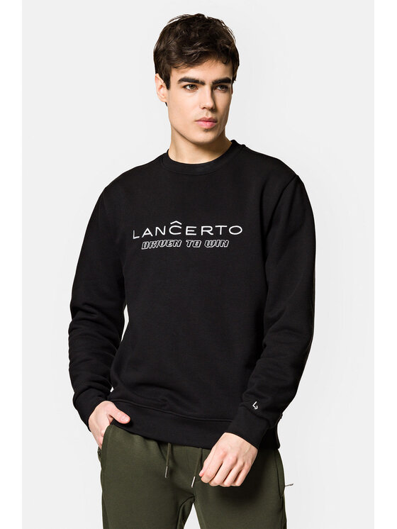 Lancerto Lancerto Bluza Everton BL073222000019 Czarny Regular Fit