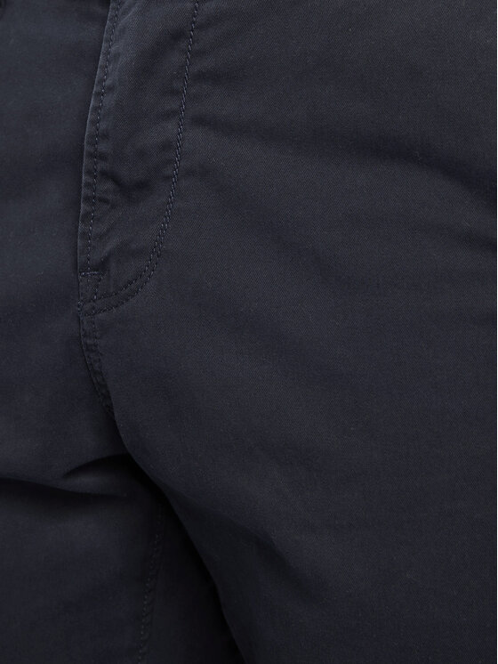 Tom Tailor Denim Tom Tailor Denim Chino hlače 1008253 Mornarsko modra Slim Fit