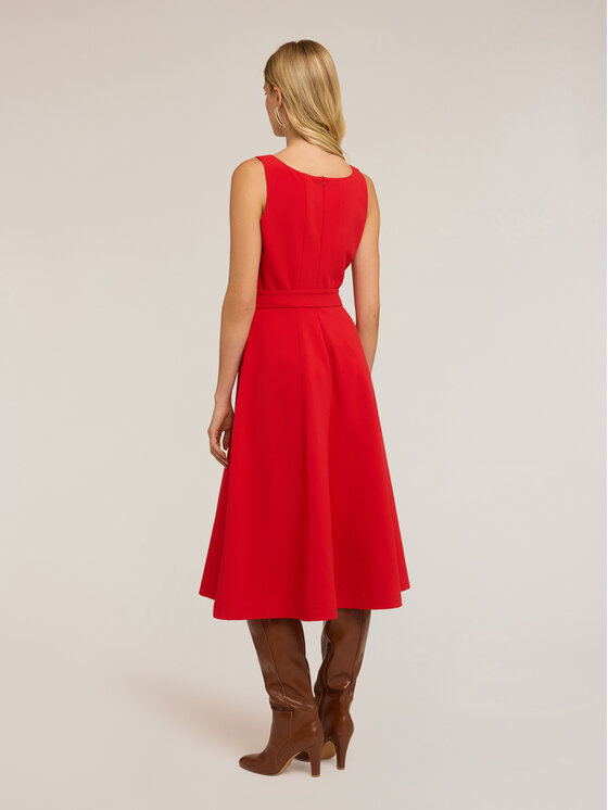 Motivi Motivi Vestito da giorno 7030Q003439N016 Rosso Flared Fit