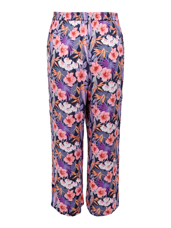 ONLY Carmakoma ONLY Carmakoma Kalhoty culottes 15298018 Barevná Regular Fit