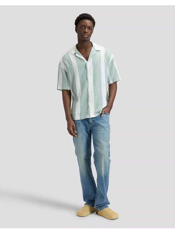 Lee Lee Koszula RLX RESORT SHIRT Szary Relaxed Fit