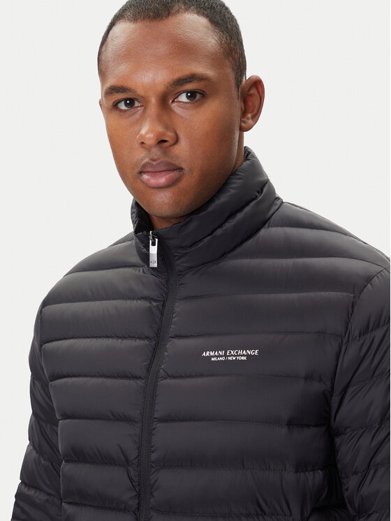 Armani Exchange Armani Exchange Пуховик XM001919 AF16927 UC001 Чорний Regular Fit