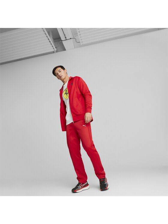 Puma Puma Bluza 538333 Czerwony Regular Fit