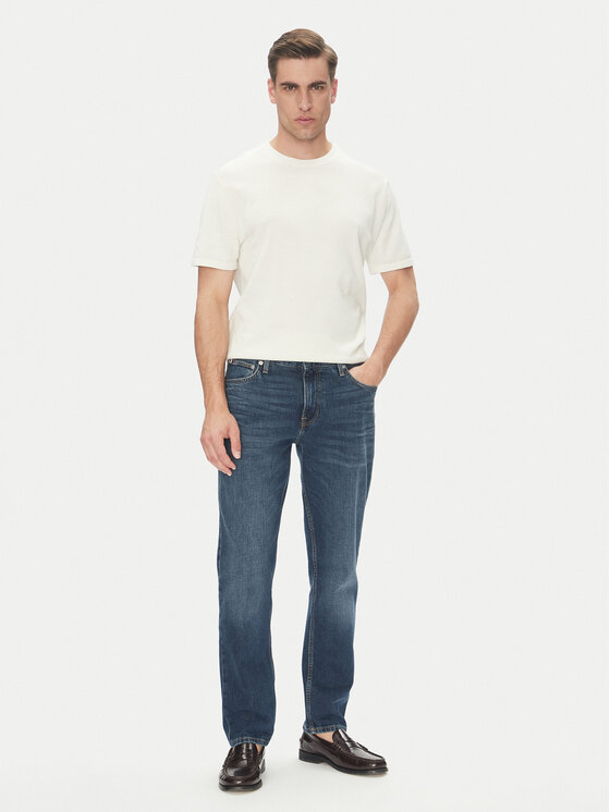 Calvin Klein Calvin Klein Тишърт Supima LV04LC333G Екрю Regular Fit