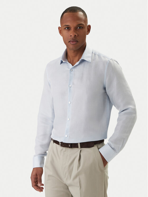 Calvin Klein Calvin Klein Košeľa LV019EU121 Modrá Regular Fit