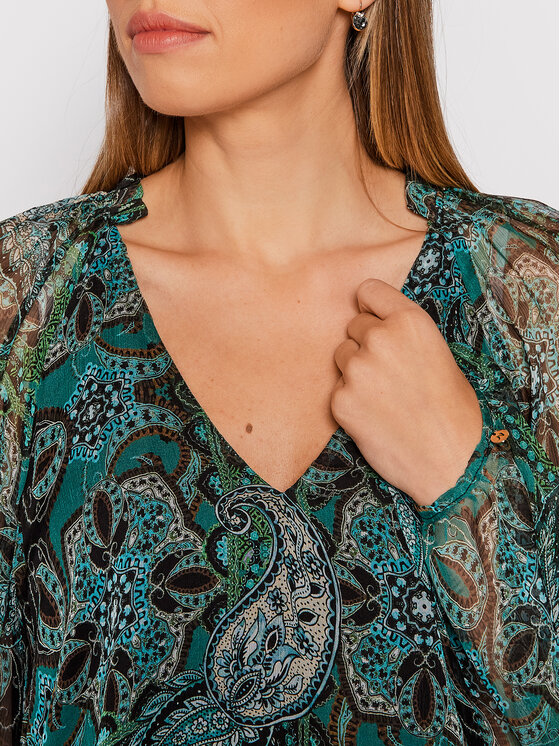 Blusa TOP12526 Verde Regular Fit