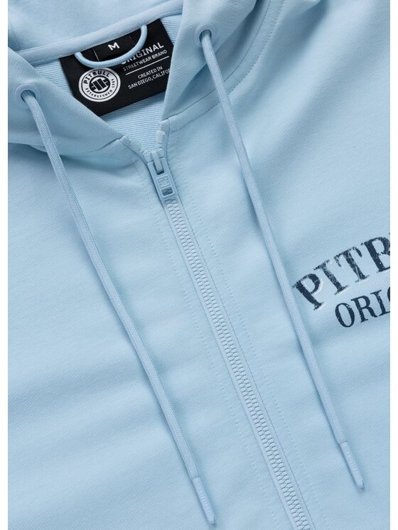 PITBULL PITBULL Bluza MIDNIGHT Niebieski jasny Regular Fit