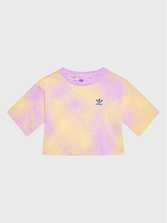 Pastel pink adidas shirt top