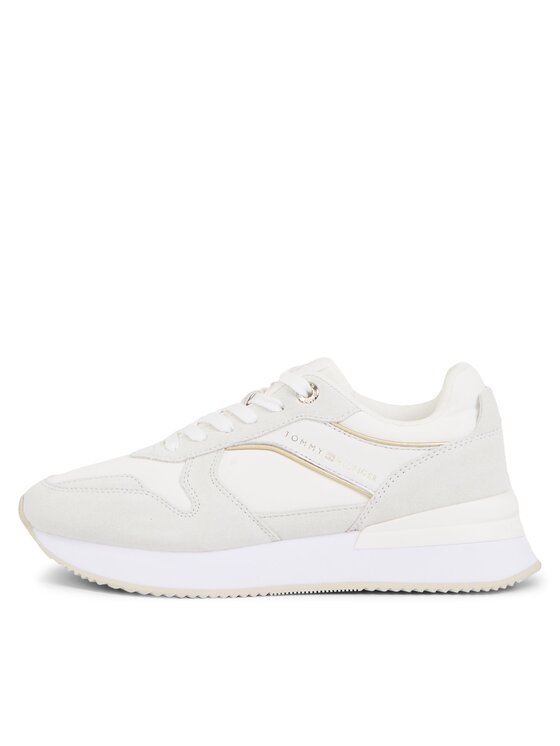 Tommy Hilfiger Tommy Hilfiger Αθλητικά Elevated Feminine Runner FW0FW07594 Λευκό