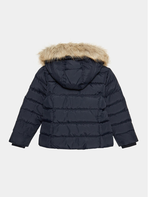 Tommy Hilfiger Tommy Hilfiger Zimska jakna KG0KG07399 M Tamnoplava Regular Fit