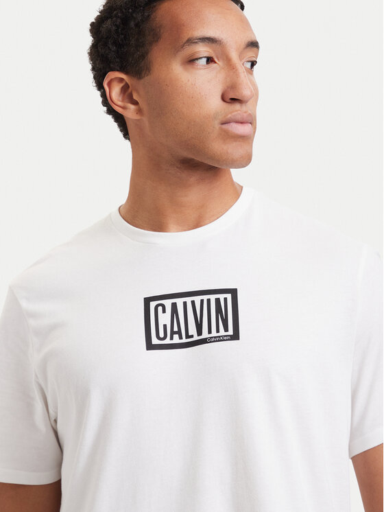 Calvin Klein Jeans Calvin Klein Jeans Тишърт Boxed Graphic LV04RH818G Бял Regular Fit