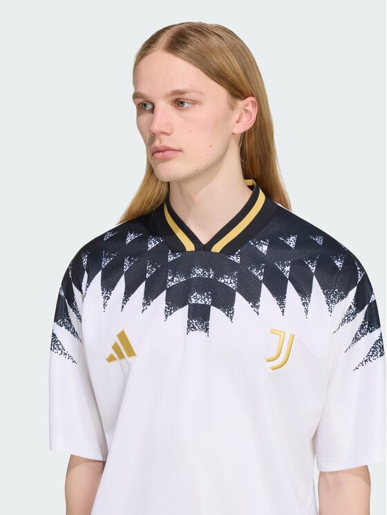 adidas adidas Koszulka techniczna Juventus Turin Stadium Jersey Biały Loose Fit