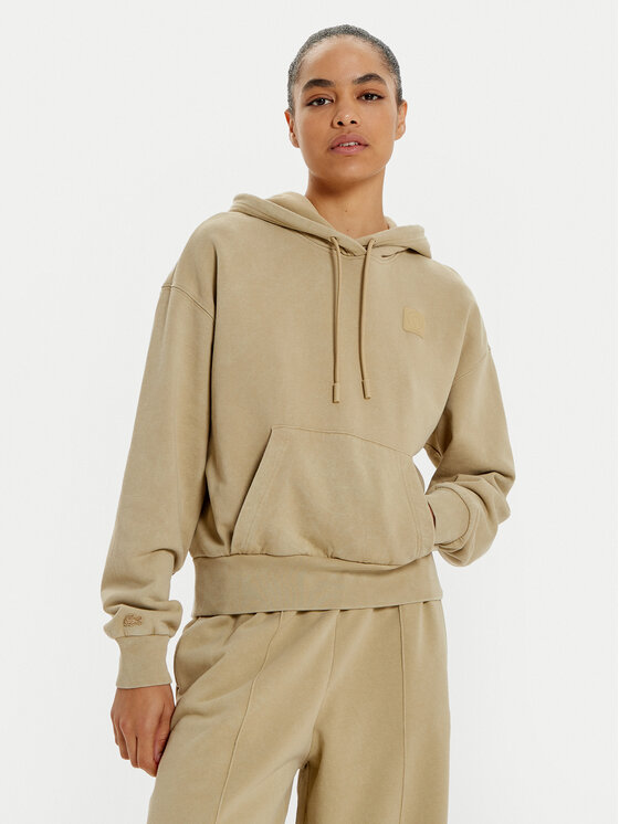 Lacoste Lacoste Μπλούζα SF2673 Μπεζ Oversize