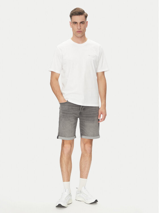 Jack&Jones Jack&Jones Дънкови шорти Rick 12269500 Сив Regular Fit