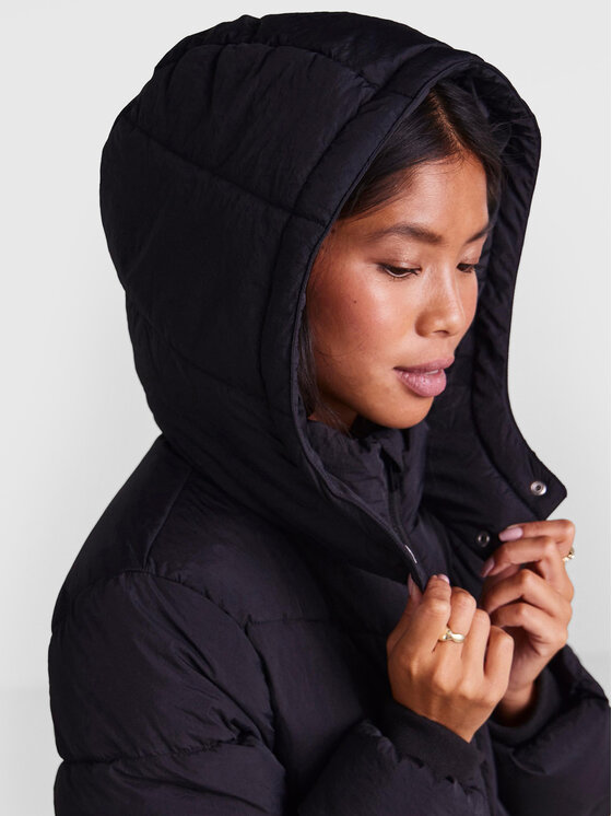 Pieces Pieces Зимно яке Jamilla 17126619 Черен Oversize