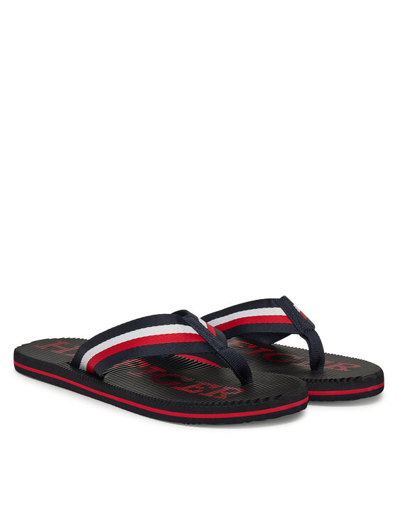 Tommy Hilfiger Tommy Hilfiger Σαγιονάρες Massage Beach Sandal FM0FM05443 Σκούρο μπλε