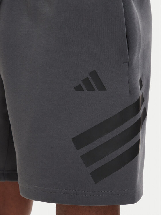 adidas adidas Sportshorts Future Icons 3-Stripes KD5241 Grau Regular Fit