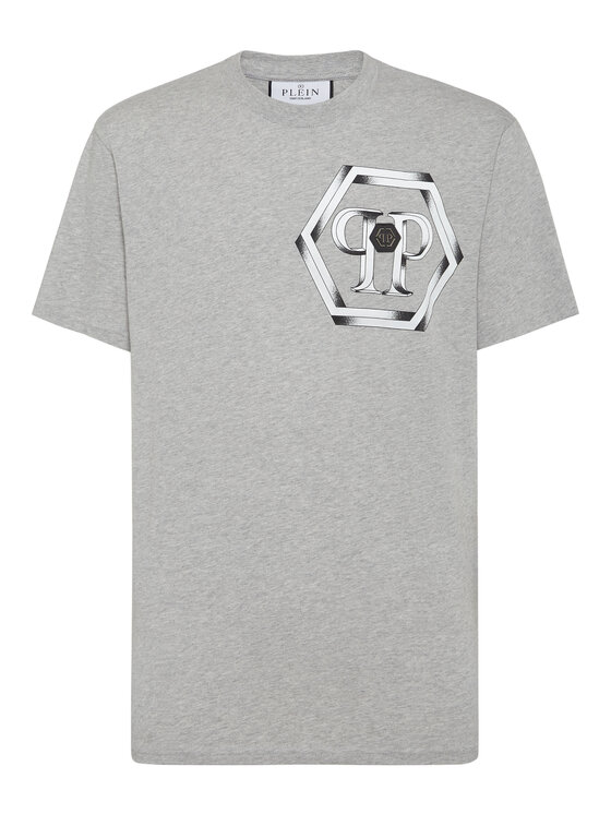 PHILIPP PLEIN PHILIPP PLEIN T-shirt 24619 Beige Regular Fit