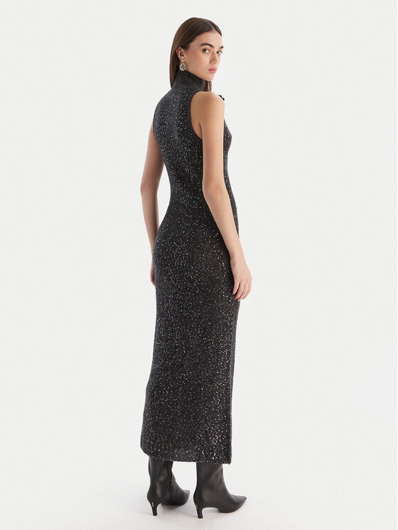 Marella Marella Strickkleid Ilsa 2523326072 Grau Slim Fit