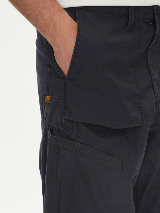 G-Star Raw G-Star Raw Spodnie materiałowe Fatigue 3D D26196-D387 Granatowy Relaxed Fit