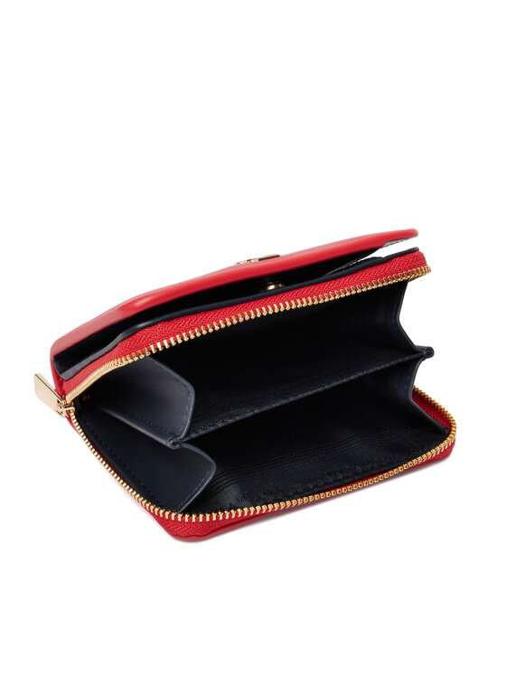 Tommy Hilfiger Tommy Hilfiger Geldbörse Th Icon Med Za W/Flap AW0AW18475 Rot