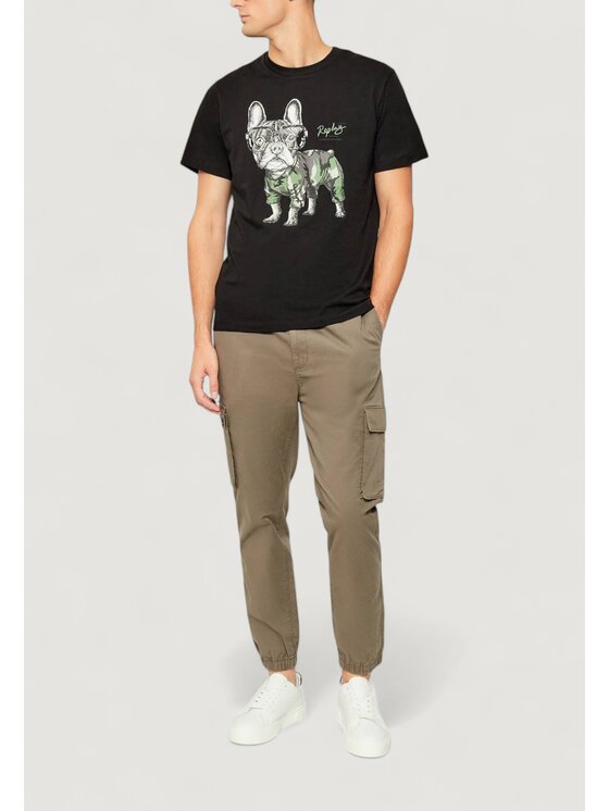 Calvin Klein Jeans Calvin Klein Jeans Παντελόνι chino SKINNY ELASTIC TWILL Μπεζ Skin Fit