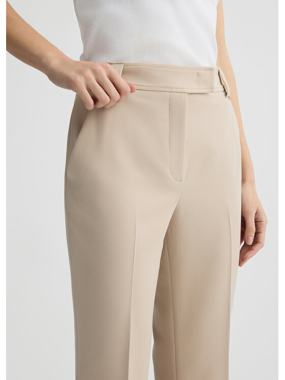 Liu Jo Liu Jo Pantalone da abito CA5094T2200X065A Beige Regular Fit