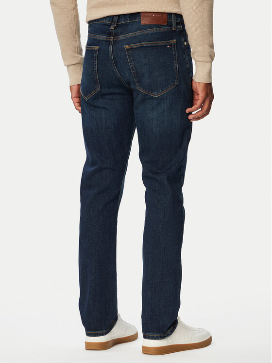 Tommy Hilfiger Tommy Hilfiger Džinsi Denton MW0MW43162 Tumši zils Slim Fit