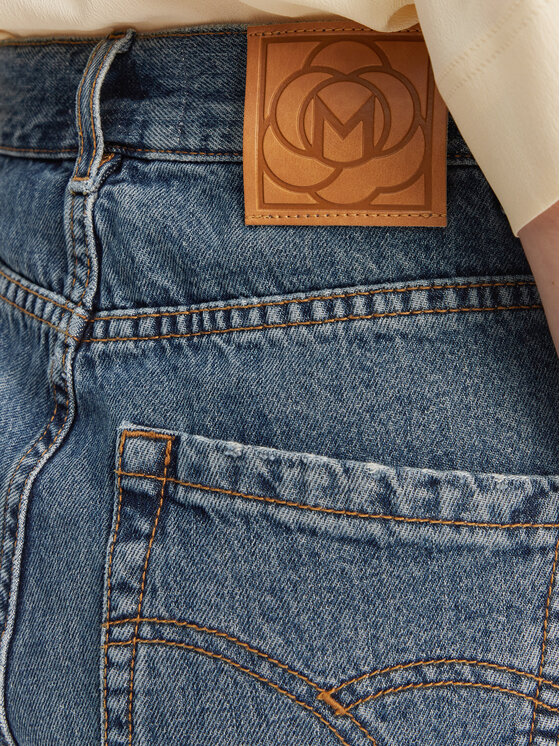 Marella Marella Pantaloncini di jeans Short 2513141024 Blu Relaxed Fit